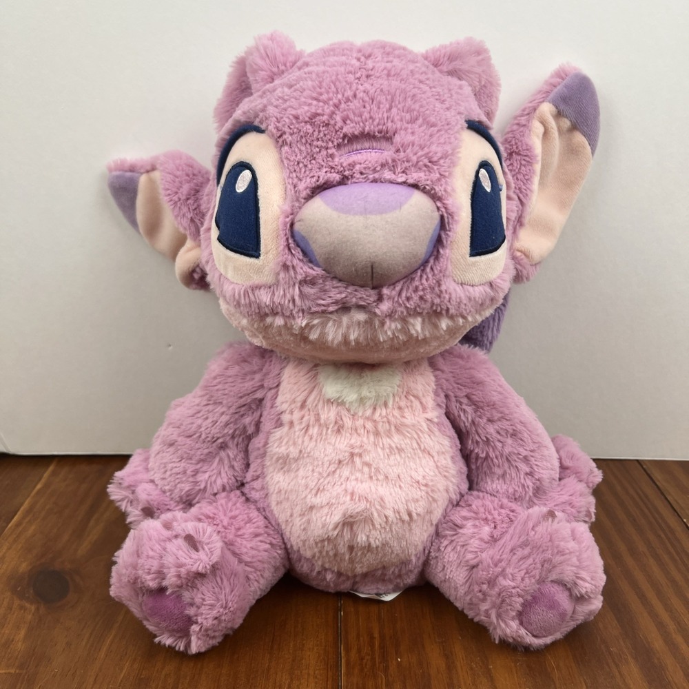 Disney Lilo and Stitch ANGEL Plush Pink Stuffed 12" Animal Just Play Plushie